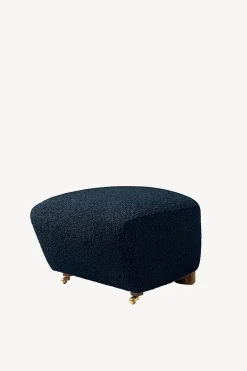 The Tired Man Chair and Footstool - Fabric