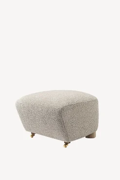 The Tired Man Chair and Footstool - Fabric