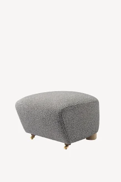 The Tired Man Chair and Footstool - Fabric