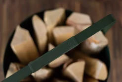 Wood Basket Emma - Forest Green