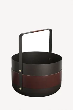 Wood Basket Emma - Havana