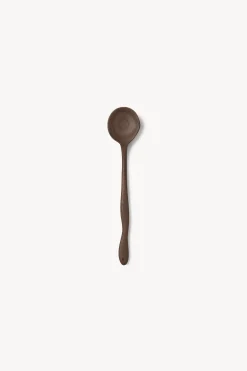 Wooden Meander Spoon - Dark Brown